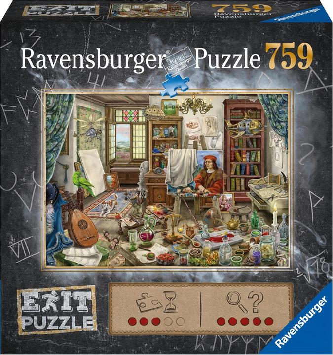Image du produit Ravensburger Atelier d'artistes (759 pièces)