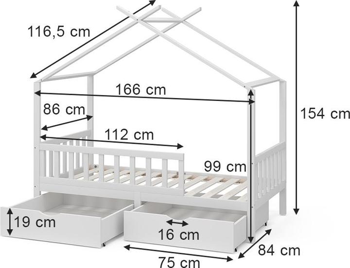Produktbild VitaliSpa Franka (80 x 160 cm)