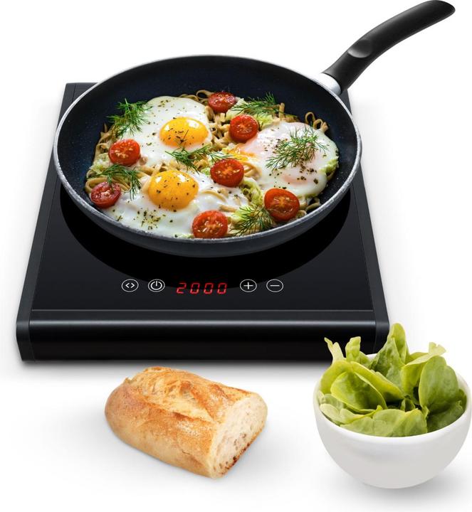 Image du produit Steba HK 25 Plaque de cuisson simple Ceran 2000W 18,5cm Touch Control à partir de 01/25