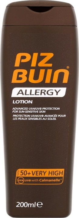 Productafbeelding Piz Buin Allergie Zon (Zonnebrandlotion, SPF 50, 200 ml, 150 g)