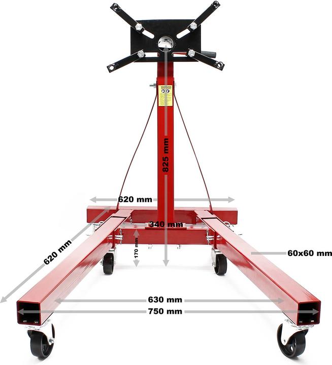 Produktbild Wiltec Motorständer