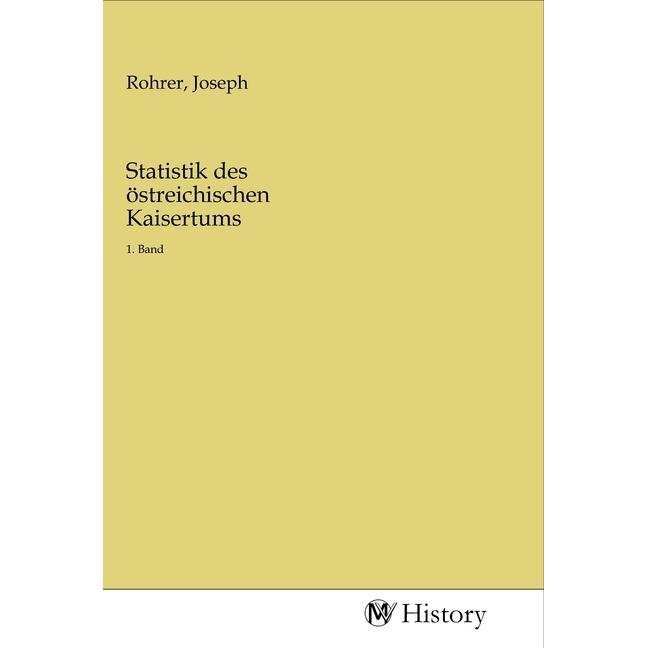 Statistik des östreichischen Kaisertums, Sachbücher