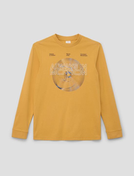 S.Oliver T-Shirt Longsleeve mit Frontprint (L)