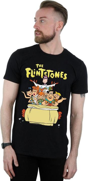 Actual product image The Flintstones Mens The The Ride T-Shirt (XL)