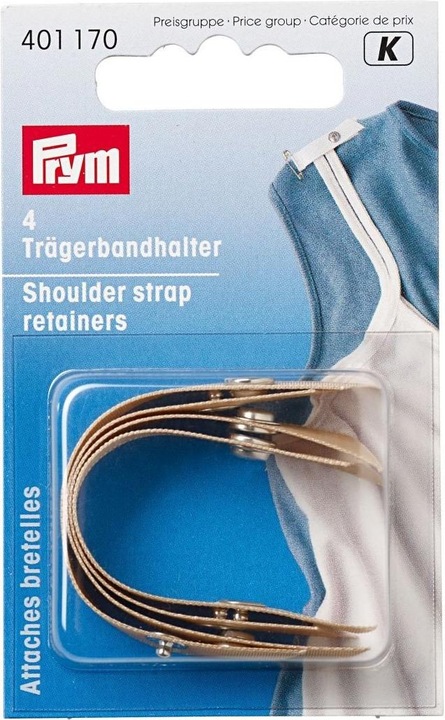 Produktbild Prym Trägerbandhalter zum einnähen, 4 Stk.