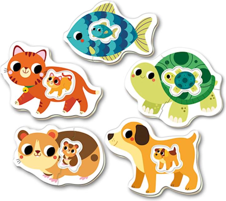 Actual product image Educa Baby Puzzles Animals 2x2/2x3/4 pieces (2 pieces)
