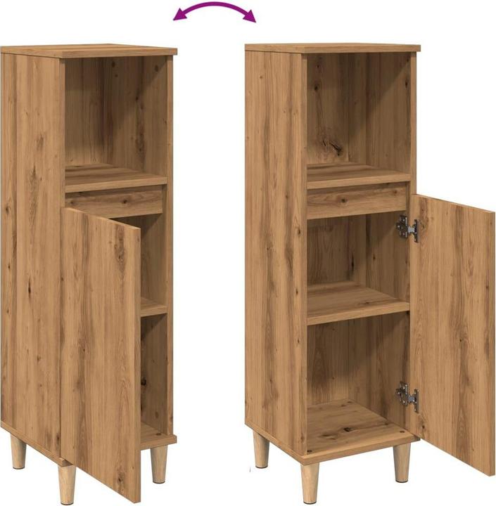 Produktbild vidaXL Badschrank (30 x 30 x 100 cm)