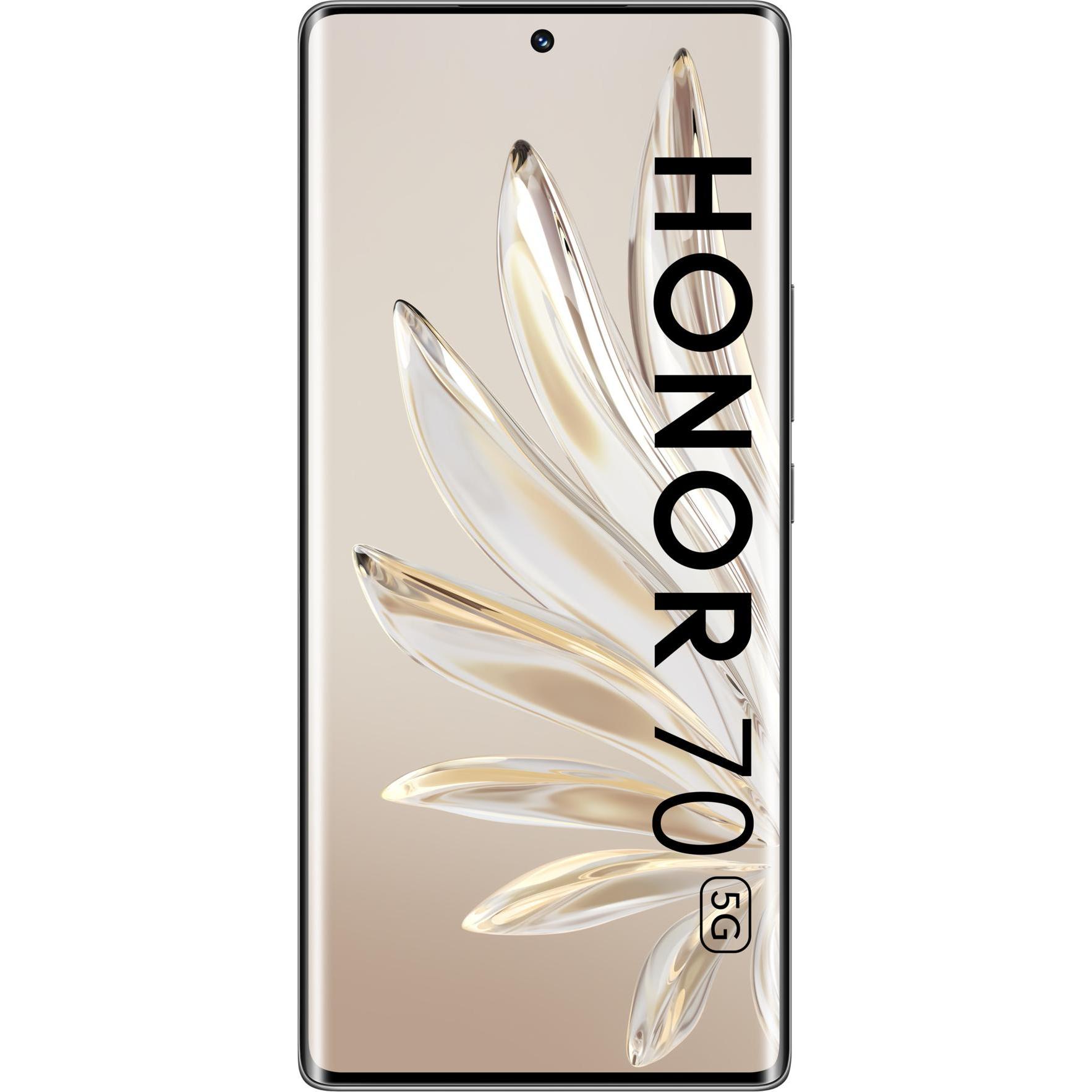 Thumbnail - Honor 70 (128 GB, Midnight Black, 6.67", Dual SIM, 54 Mpx, 5G), Smartphone, Schwarz