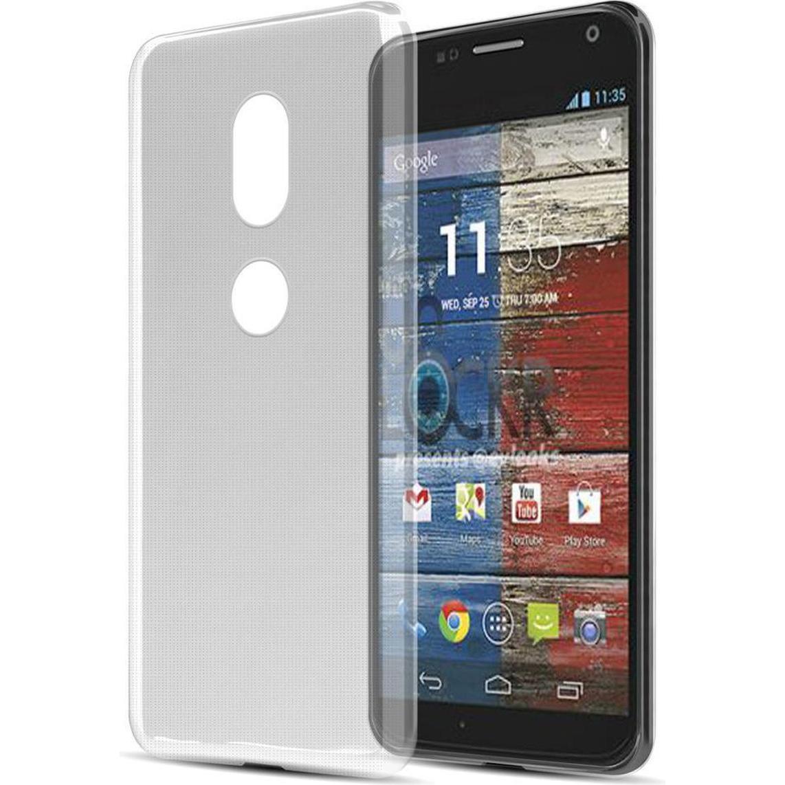 Cadorabo TPU Ultra Slim AIR Cover (Motorola Moto G2 (2nd Gen)), Smartphone Hülle, Transparent