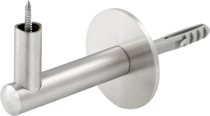 Actual product image OK-Line Handlaufhalter 05 Schwarz, mit Wandschei (Steel)