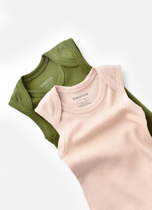 Produktbild BabyCosy Body. ärmellos. 2 Pack (80)