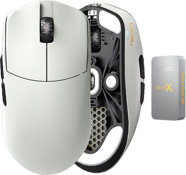 Productafbeelding Lamzu Maya X Gaming Maus - Cloud Grey