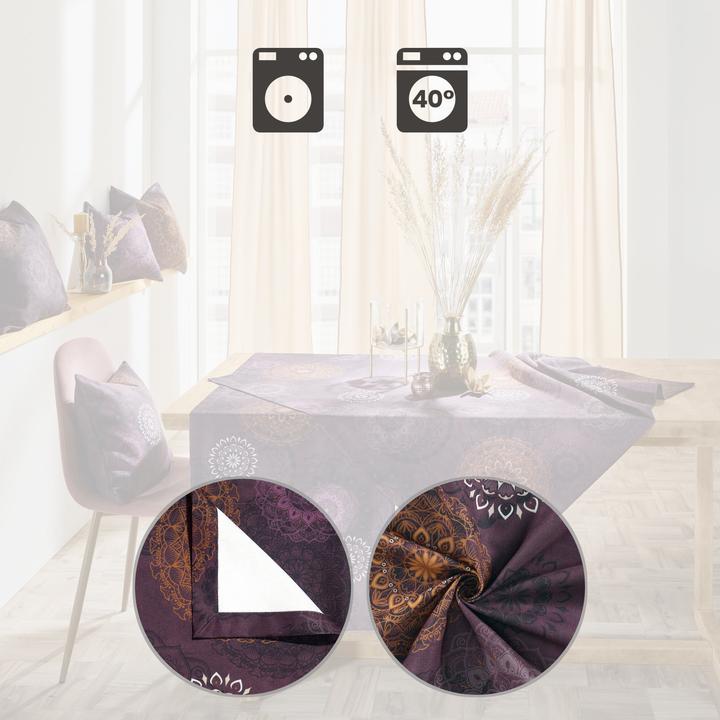 Image du produit Erwin Müller Tischdecke "Mandala" (220 x 130 cm)