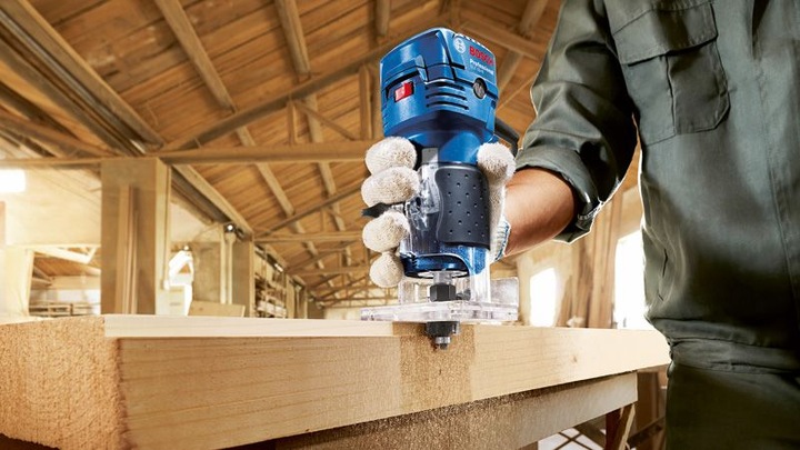 Produktbild Bosch Professional Kantenfräse GLF 55-6