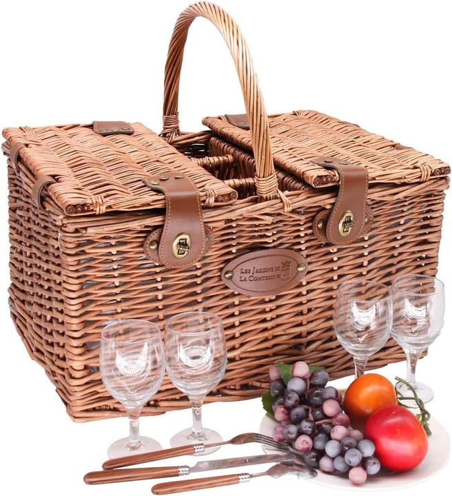 Actual product image Les Jardins de la Comtesse Picknickkorb Saint Germain für 4 Personen