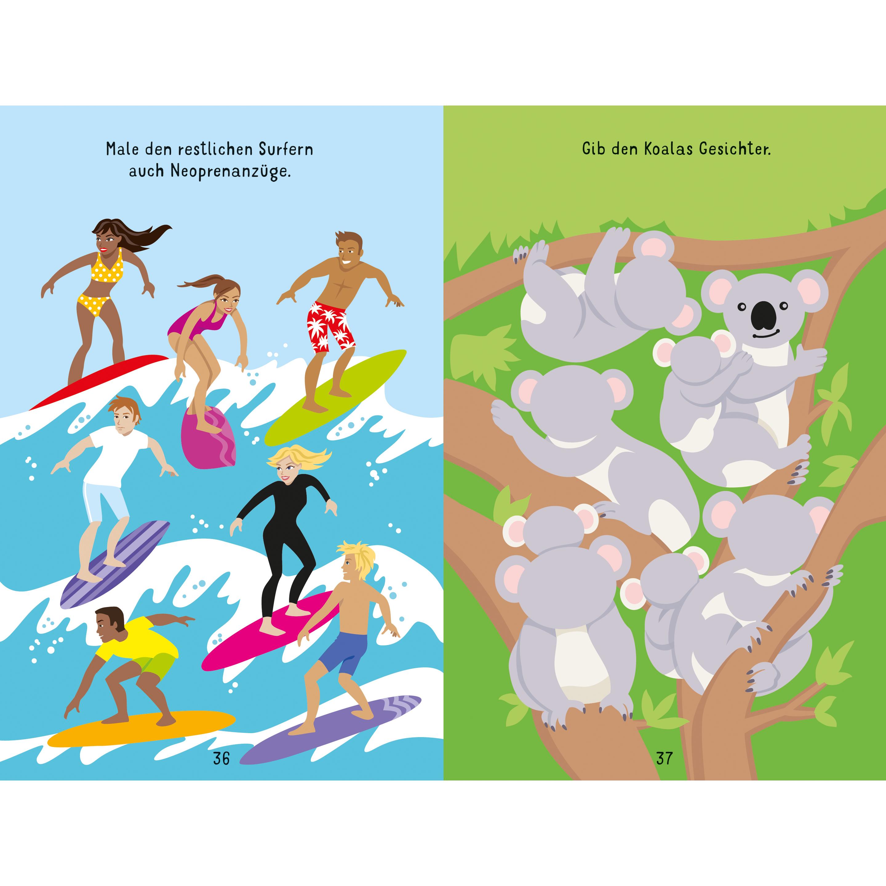 Thumbnail - Usborne Publishing Das kreative Kritzelbuch für unterwegs