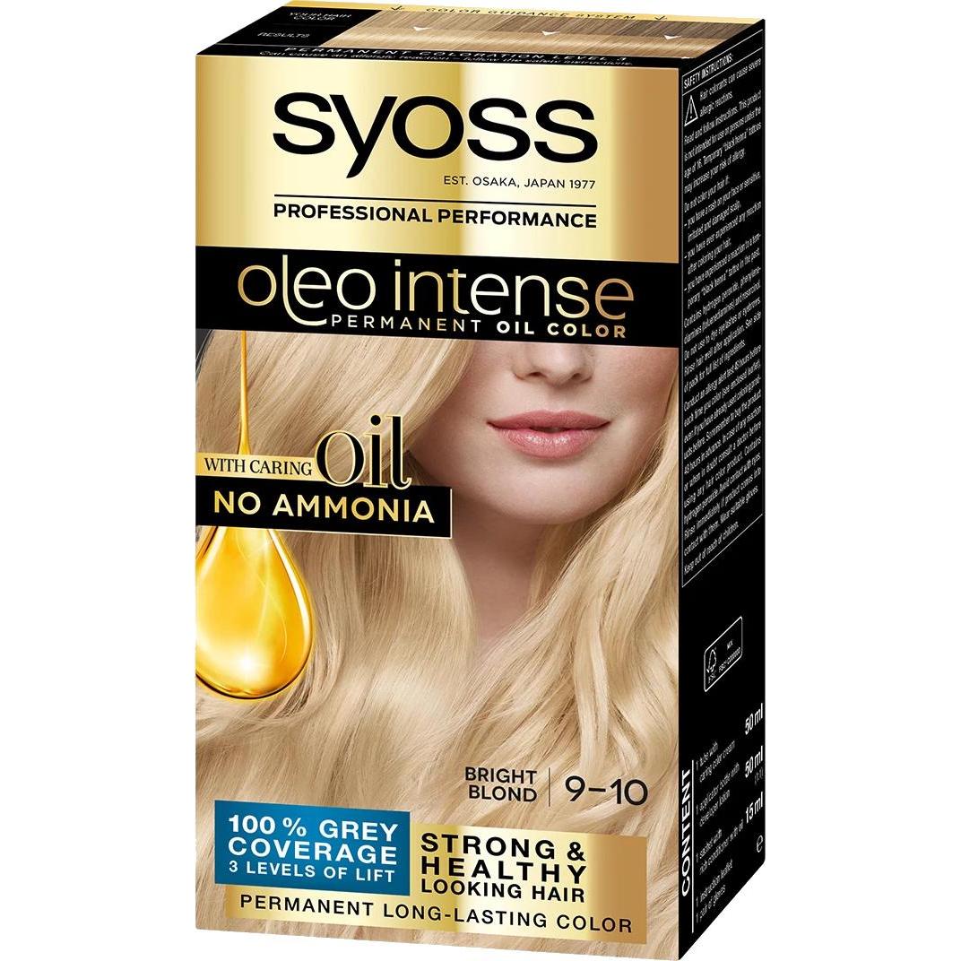 Syoss, Haarfarbe, OLIO INTENSE tinte sin amoniaco #9.10-rubio luminoso 5 pz (9-10)