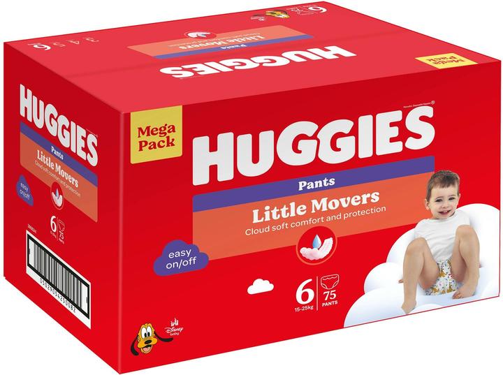Produktbild Huggies Little Movers (Monatsbox, 75 Stk.)