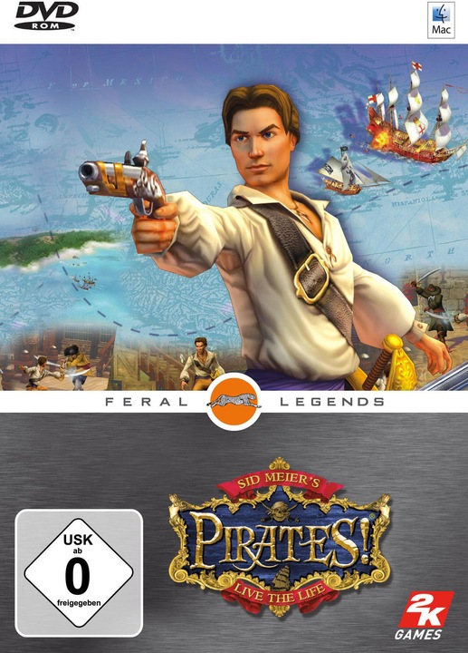 Feral Interactive Sid Meier's Pirates pour Mac (Mac, DE)