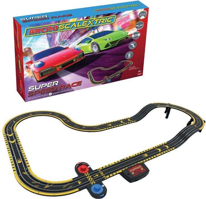 Image du produit Hornby Micro Super Speed Race Lambo vs Porsche (Battery)