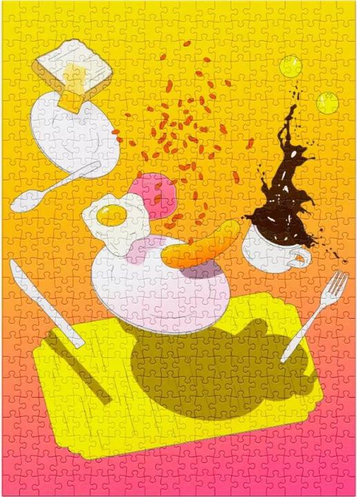 Immagine prodotto Cloudberries Puzzle della colazione 500 pezzi (500 pezzi)