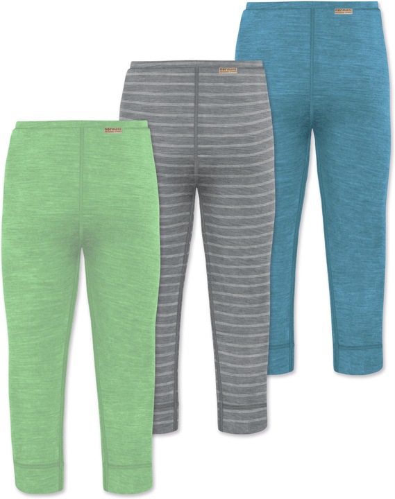Immagine prodotto Normani Confezione da 3 pantaloni baby merino "Tihoi" - 9509 (68)