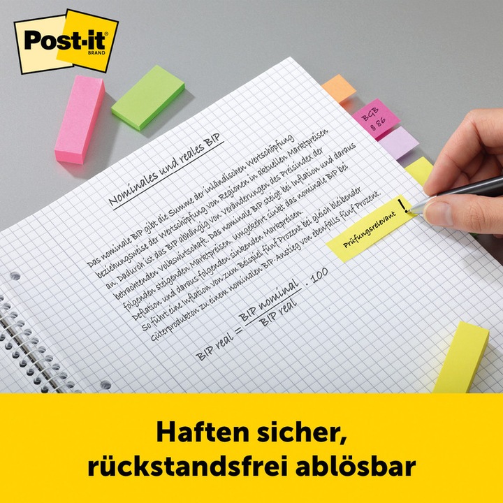 Actual product image Post-it Papiermarker (2.5 x 7.5 cm)