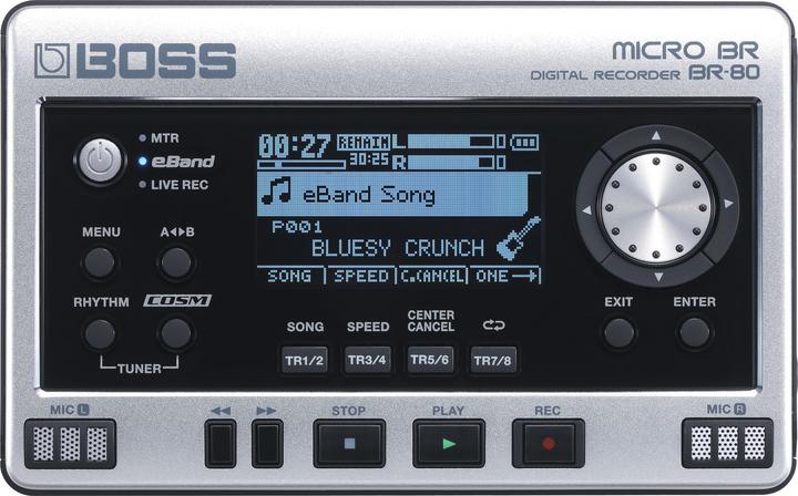 Actual product image BOSS (Electronics) BR-80 Black/S Audio Recorder (Handheld)