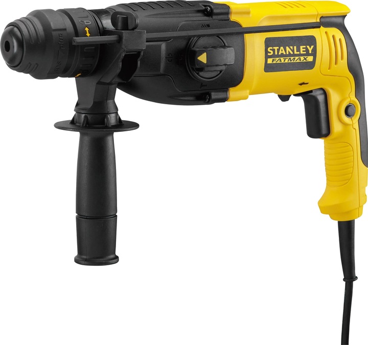 Produktbild Stanley ST HAMMER SDS + 800 W 2,4 J AUSTAUSCHBARER GRIFF SFMEH210K (Netzbetrieb)