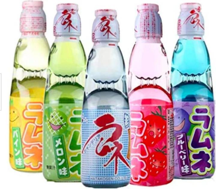 Produktbild Hata Ramune Drink BLUEBERRY Kiste (30 x 20 cl)