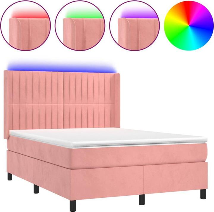 Produktbild vidaXL Boxspringbett (140 x 200 cm)