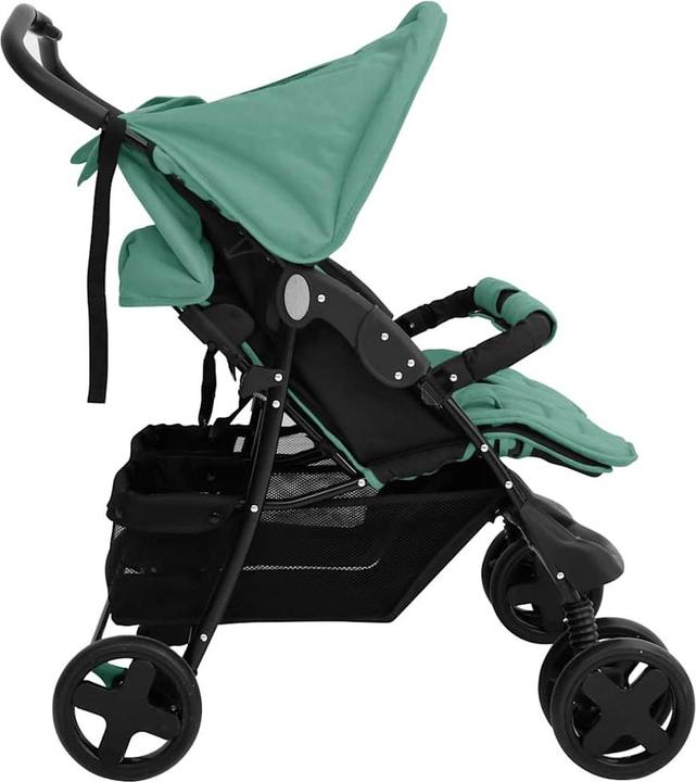 Produktbild vidaXL Geschwisterwagen