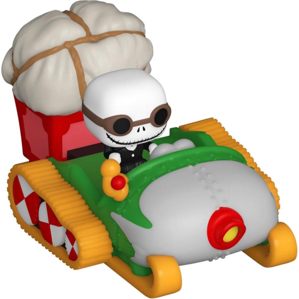 Funko Nightmare before Christmas POP! Rides Vinyl Figur Jack Skellington w/Snowmobile 2,5 cm