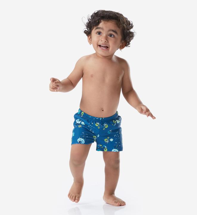 Image du produit Nabaiji Couche-culotte de bain bébé garçon Boxer graphique synthétique