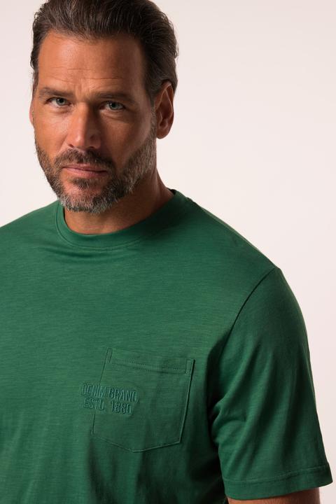 Produktbild JP1880 JP 1880 Herren grosse Grössen T-Shirt, Halbarm, Brusttasche waldgrün XXL 838273454-XXL (XXL)