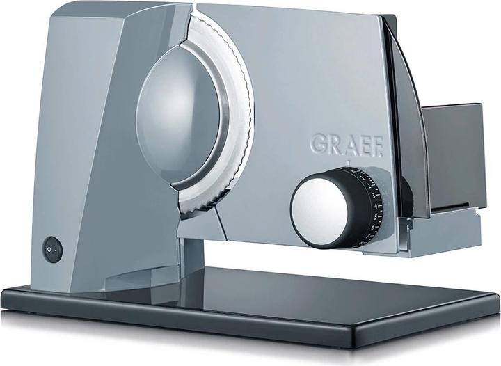 Produktbild Graef Allesschneider Metall Messer gewellt u glatt 0-20mm 170W gra SKS 110 / S11020