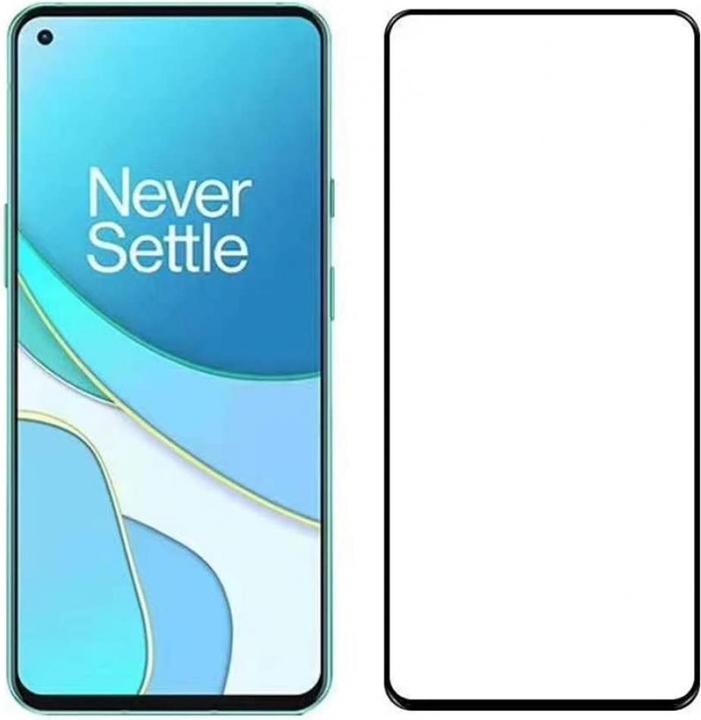 Produktbild Screenguard OnePlus 8T Full Screen Panzerglas Schutzfolie 2.5D 9H (1 Stück, OnePlus 8T)