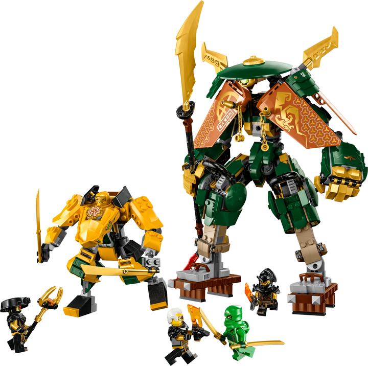 Produktbild LEGO Lloyds und Arins Training-Mechs (71794, LEGO Ninjago)