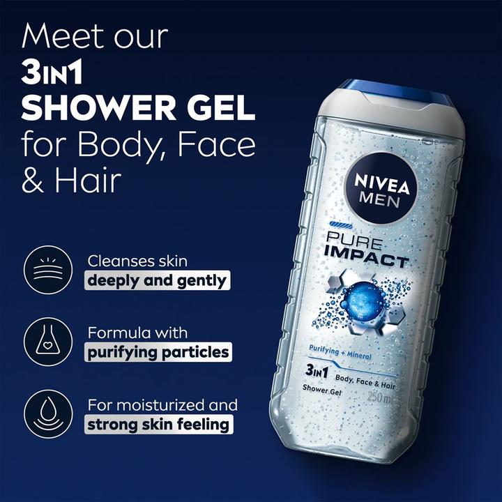 Produktbild NIVEA MEN Men Pure Impact (250 ml)