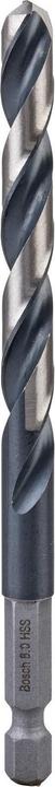 Produktbild Bosch Professional Zubehör HSS-Hex-Schaft Spiralbohrer 8,0 mm (8.0 Millimeter)