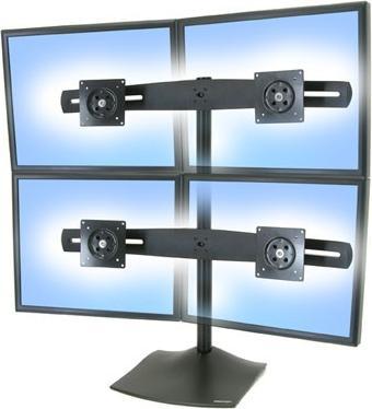 Immagine prodotto Ergotron DS100 Monitor Standfuss (Tavolo, 24", 14 kg)