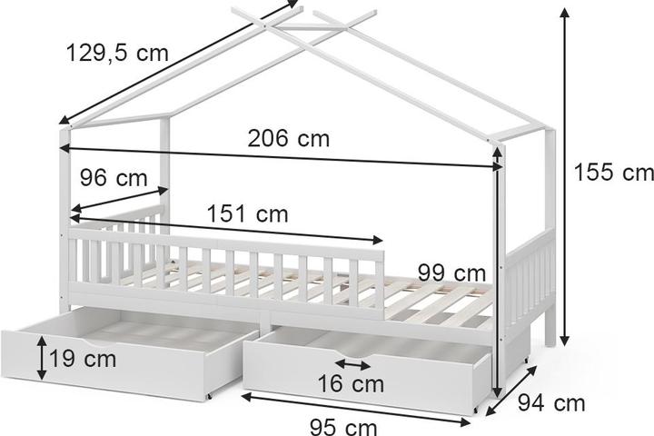 Produktbild VitaliSpa Franka (90 x 200 cm)