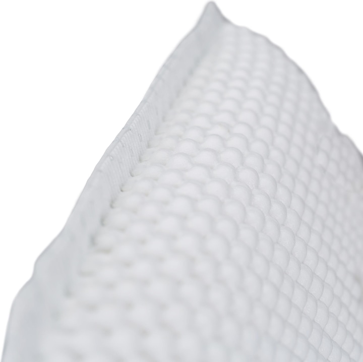 Actual product image Relaxdays Bath Pillow, With 8 Suction Cups (28.5 x 5.5 x 19 cm)