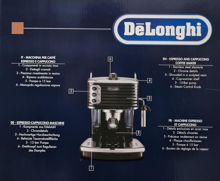 Productafbeelding De'Longhi ECZ 351.BK Scultura