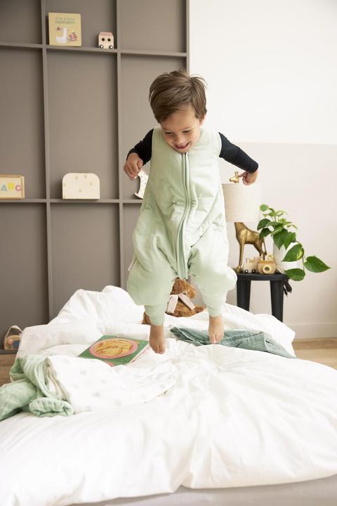 Image du produit Meyco Baby Slub Combinaison d'hiver pour bébé Jumper - vert tendre - 80cm (80 cm)