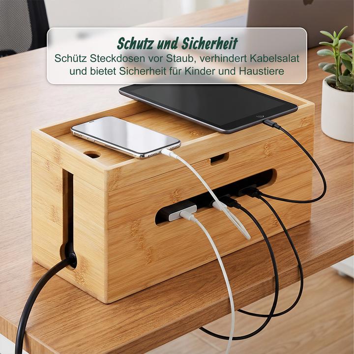 Actual product image Relaxdays cablebox