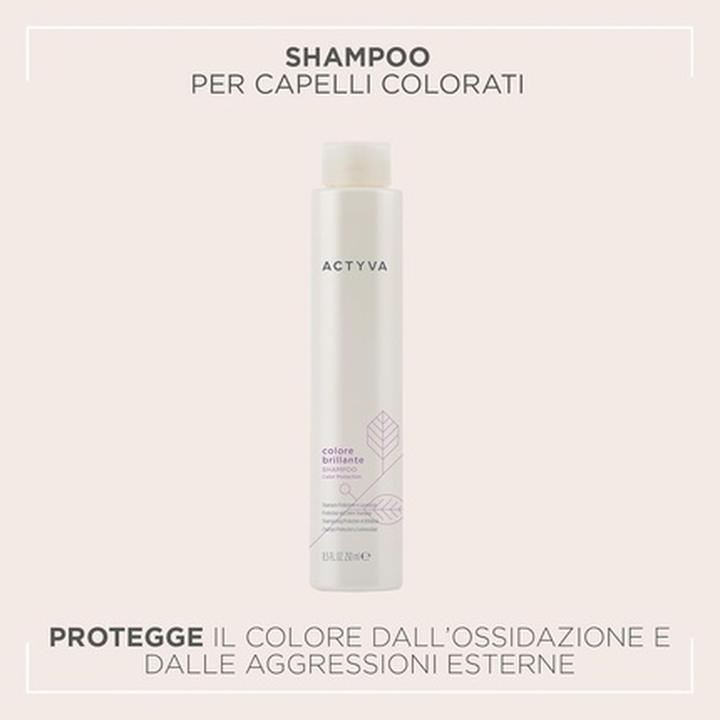 Produktbild Kemon Actyva Colore Brillante Shampoo 250ml (250 ml, Flüssiges Shampoo)