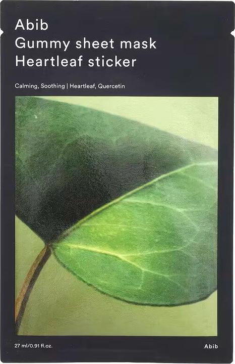 Abib Gummy Sheet Mask Heartleaf Sticker - 27ml (27 ml)