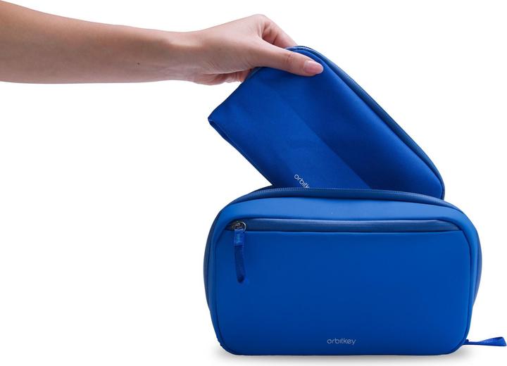 Image du produit Orbitkey - 2-in-1 Tech Pouch - Cobalt
