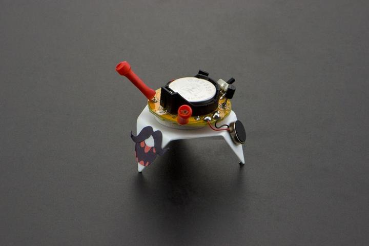 Actual product image DFRobot Light Chaser Beam Robot Kit Soldering kit for children